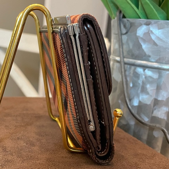 Burberry *Blue Label* compact trifold wallet - Picture 4 of 13